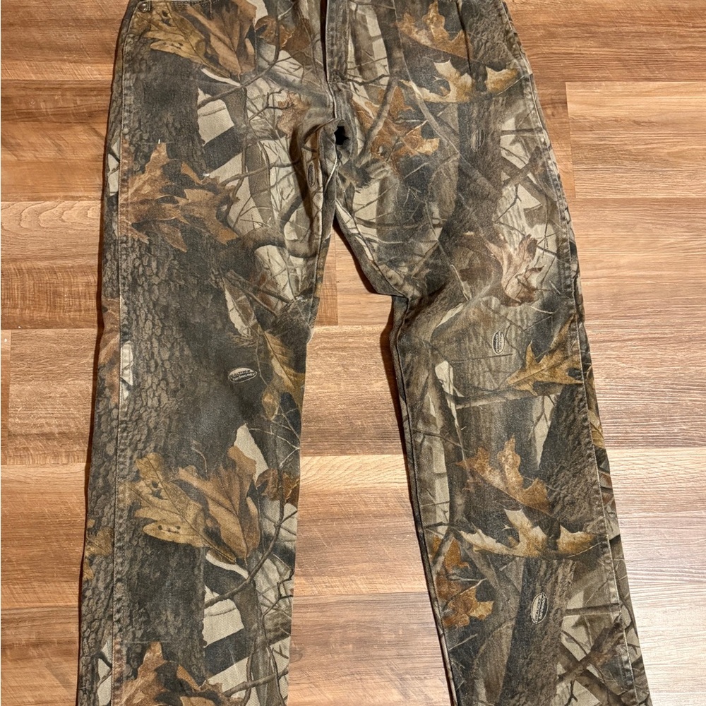 Wrangler Men's Brown Camouflage Cargo Pants